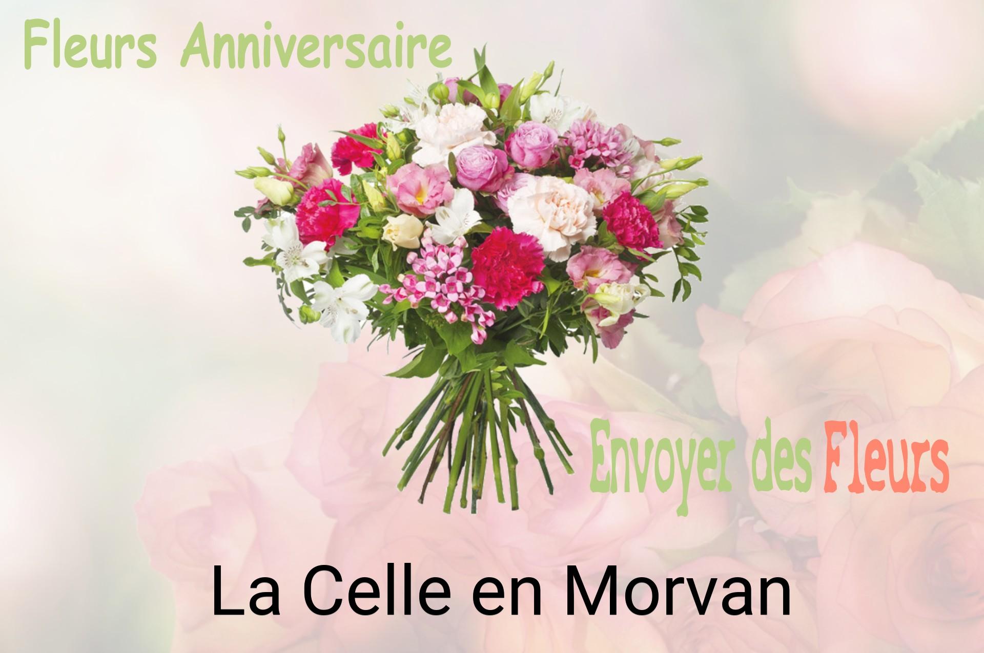 Bouquet de fleurs d’anniversaire livré à La Celle-en-Morvan
