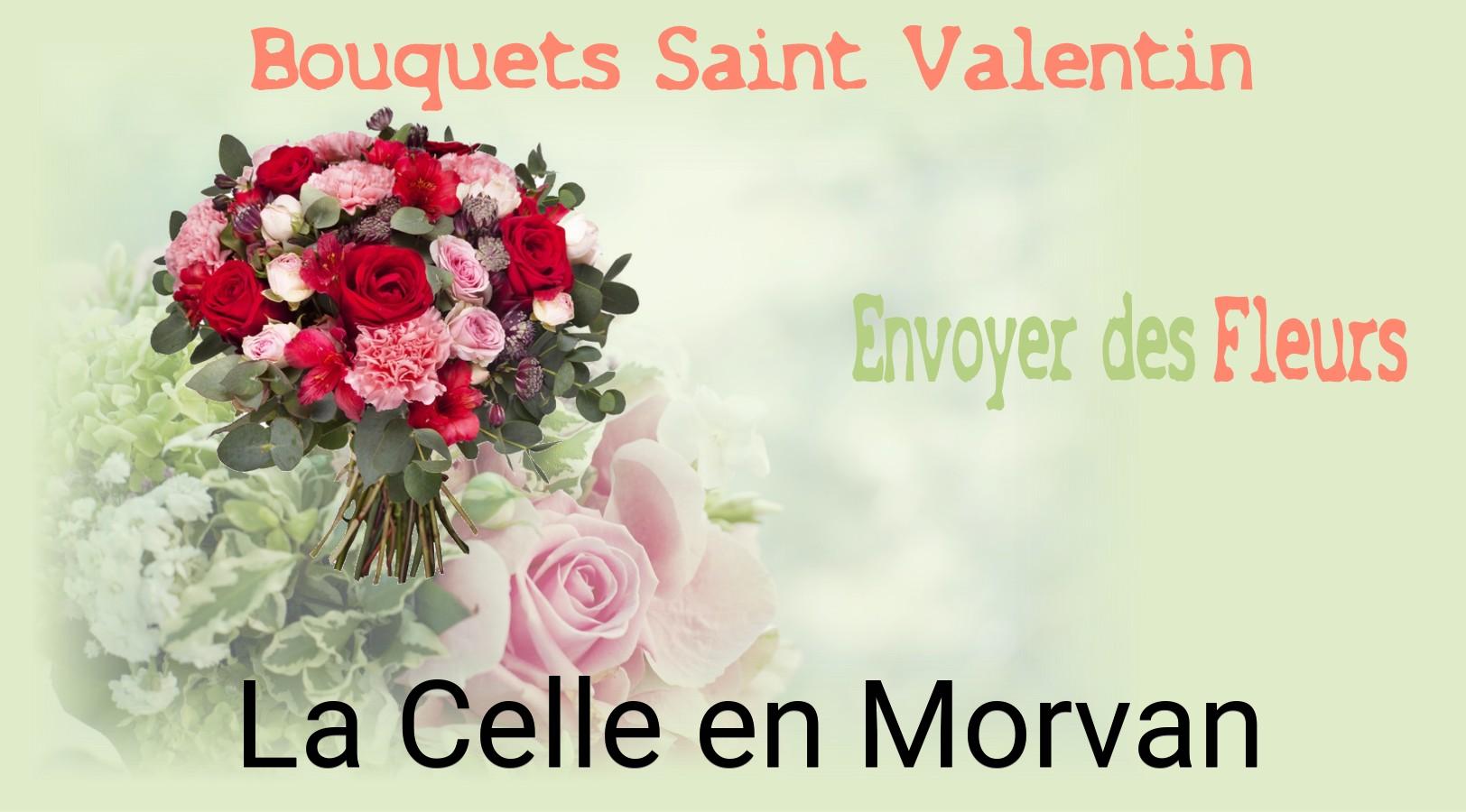 Roses de Saint-Valentin livrées à La Celle-en-Morvan